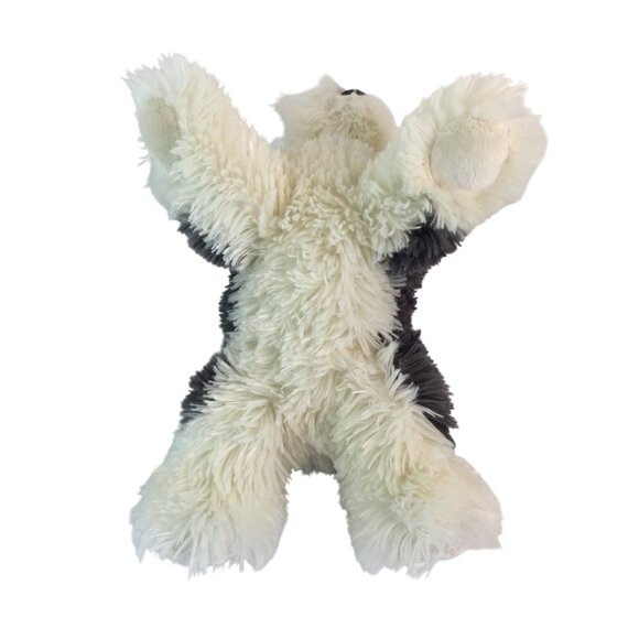 Aurora Flopsie Edwin Sheepdog Plush 12" Grey White Puppy Dog Stuffed Animal Toy - Picture 6 of 8